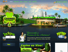 Tablet Screenshot of casinosdelasamericas.com